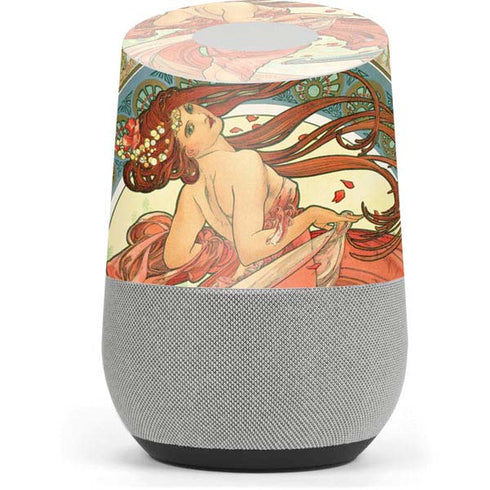 Alphonse Mucha The Arts, Dance Google Home Skin